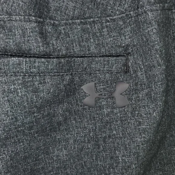 Under Armour Golf Pants Mens 40x30 Gray Vented Showdown Performance Stretch - Picture 10 of 12